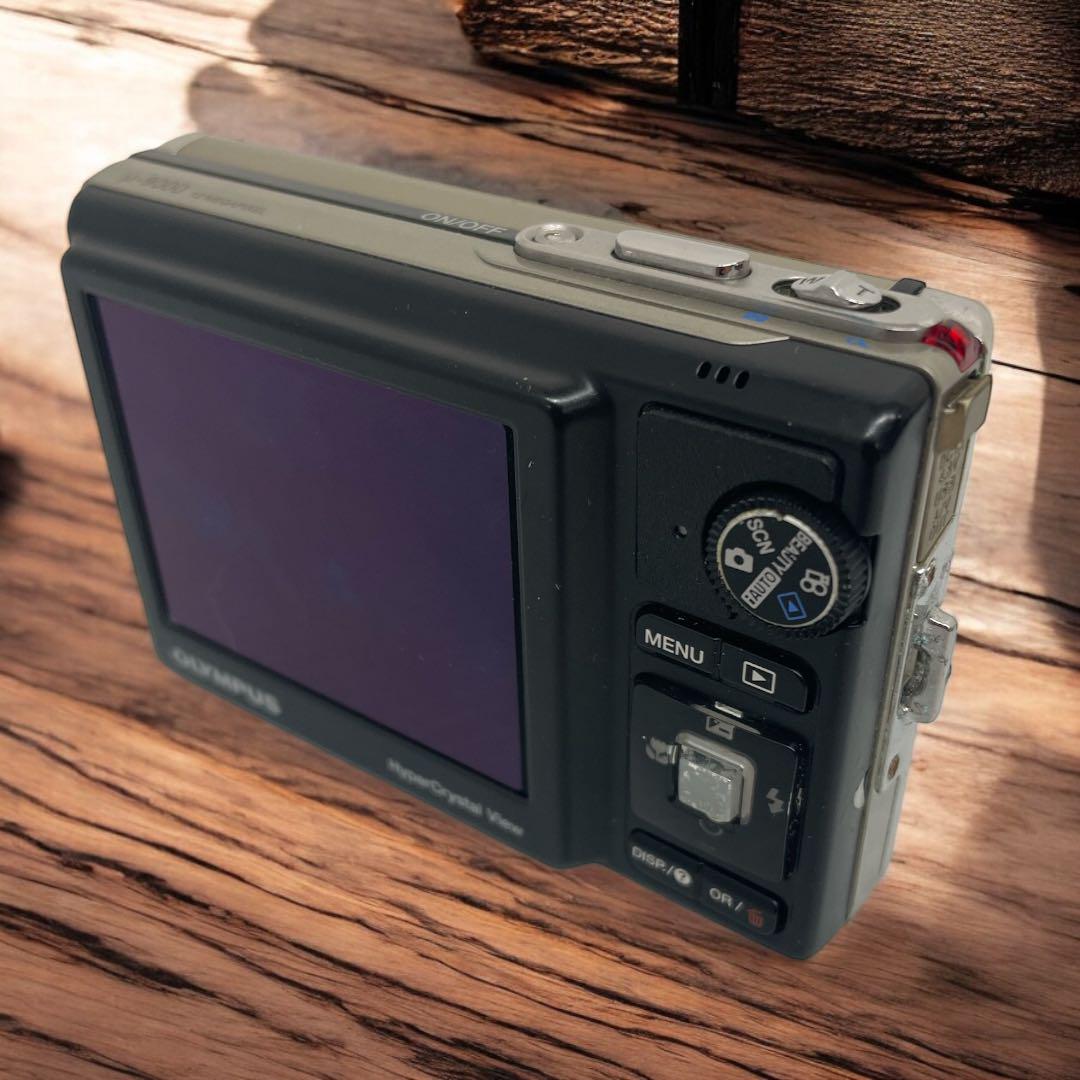 【美品】OLYMPUS μ-9000 コンパクトデジタルカメラ