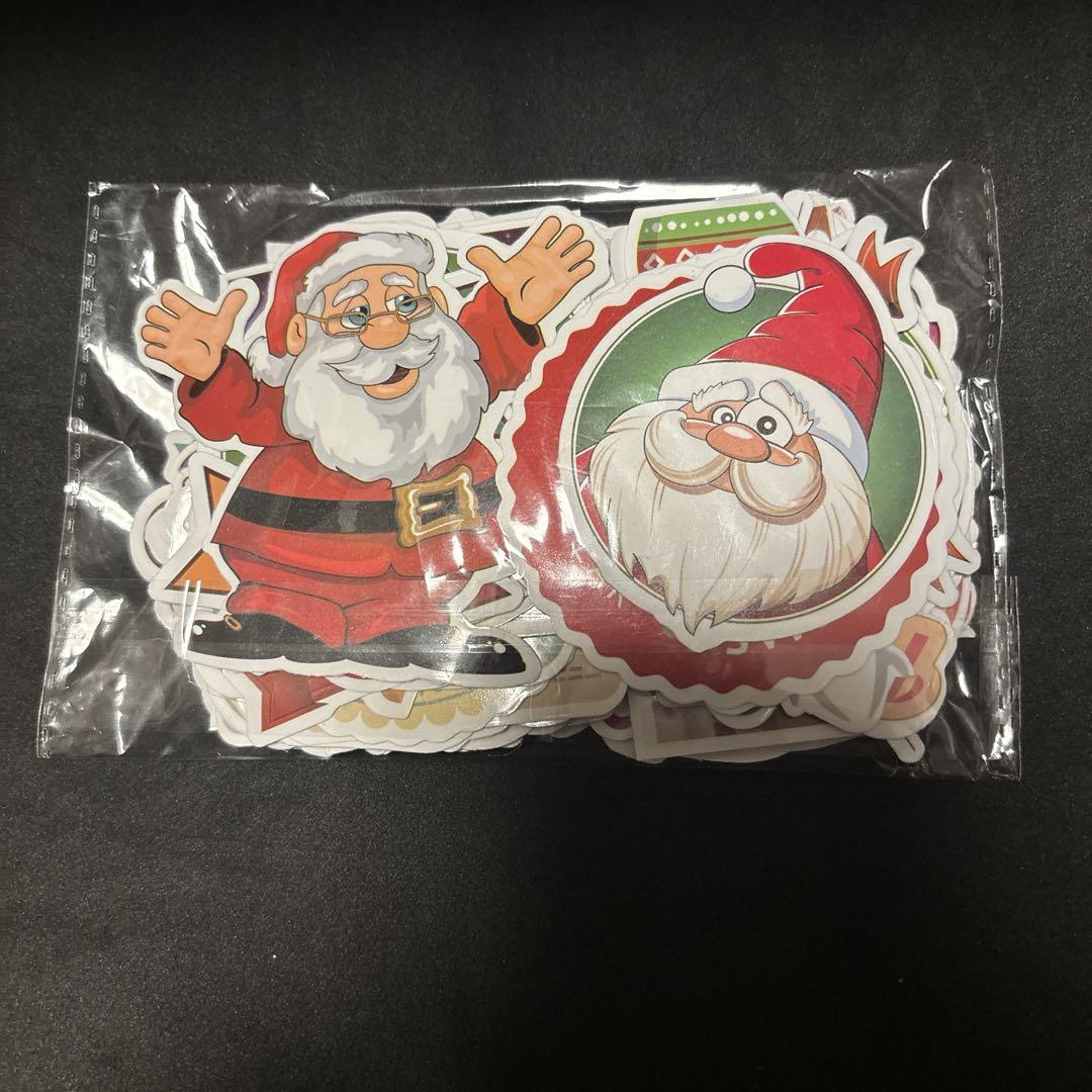 クリスマスステッカー100枚セット