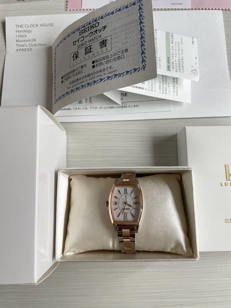 新品未使用SEIKO セイコー ルキア SSVW230 レディース 腕時計