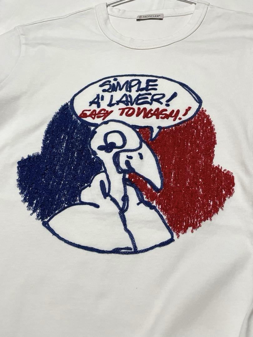 MONCLER MAGLIA T-SHIRT Tシャツ 刺繍 半袖 正規品