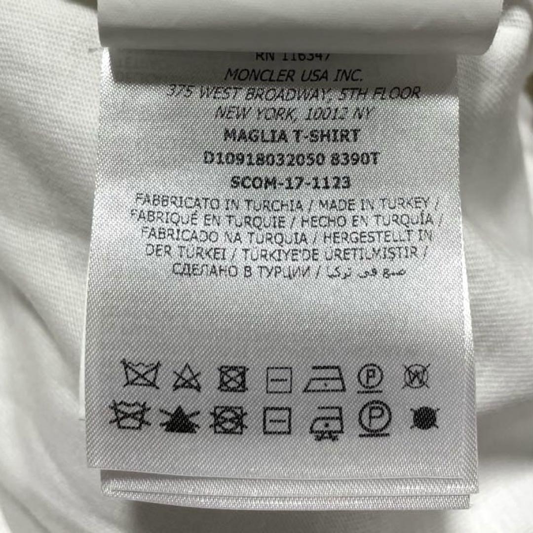 MONCLER MAGLIA T-SHIRT Tシャツ 刺繍 半袖 正規品