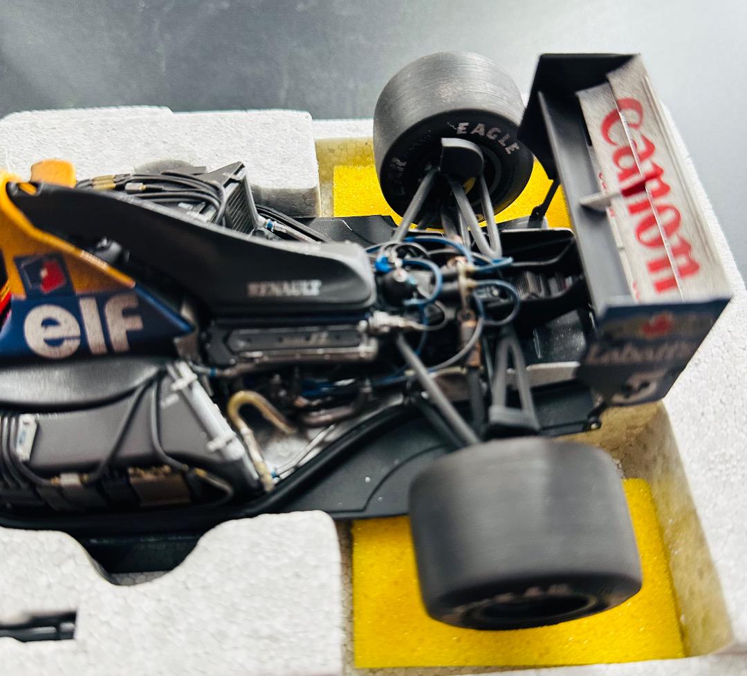 ミニカー Williams FW14B Finish Line 1/18