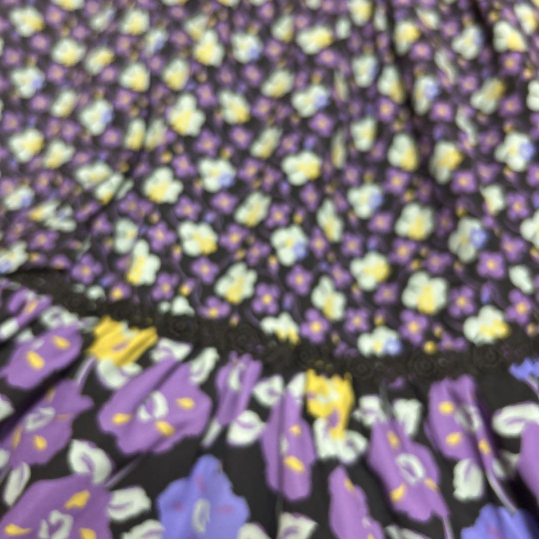 ☆ANNA SUI mini☆ワンピース　花がら　女の子120