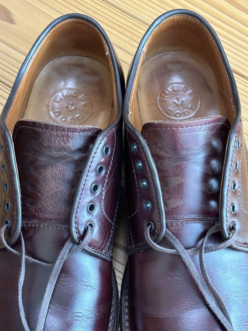 靴 WHEEL ROBE PLAIN TOE DERBY 7H WHEEL ROBE PLAIN TOE DERBY 7H