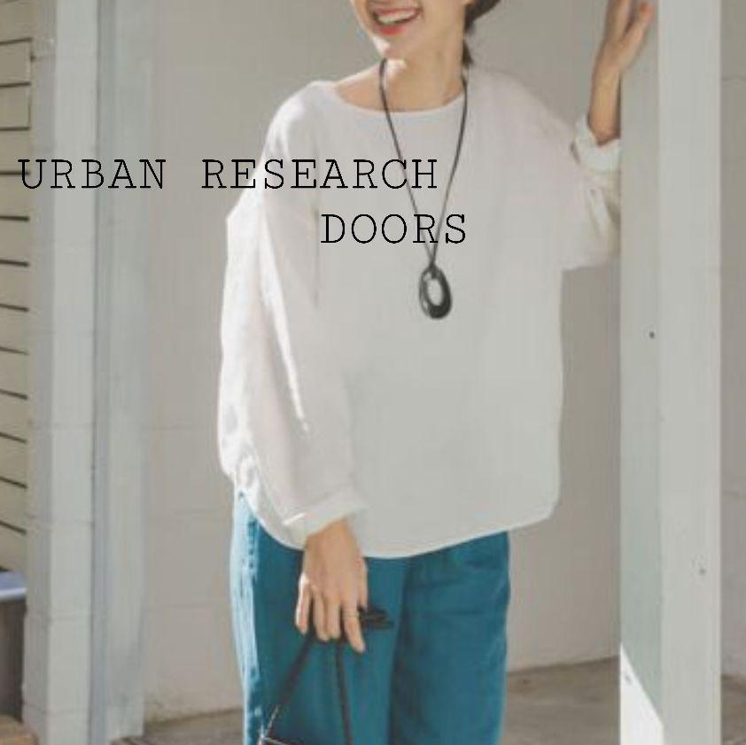【24ss✨美品】リネン100% アーバンリサーチドアーズ　カットソー　M　白