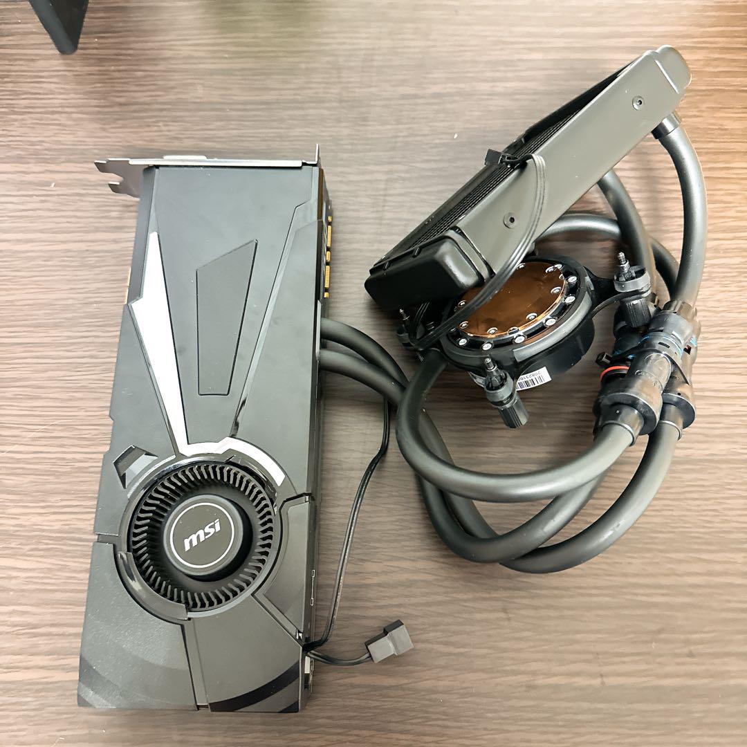 【動作未確認】msi GeForce GTX1070 Hydrogen グラボ 動作未確認】msi GeForce GTX1070 Hydrogen グラボ