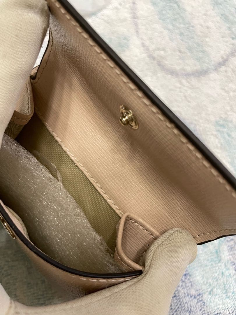 FURLA BABYLON 三つ折り財布　コンパクト　ベージュ