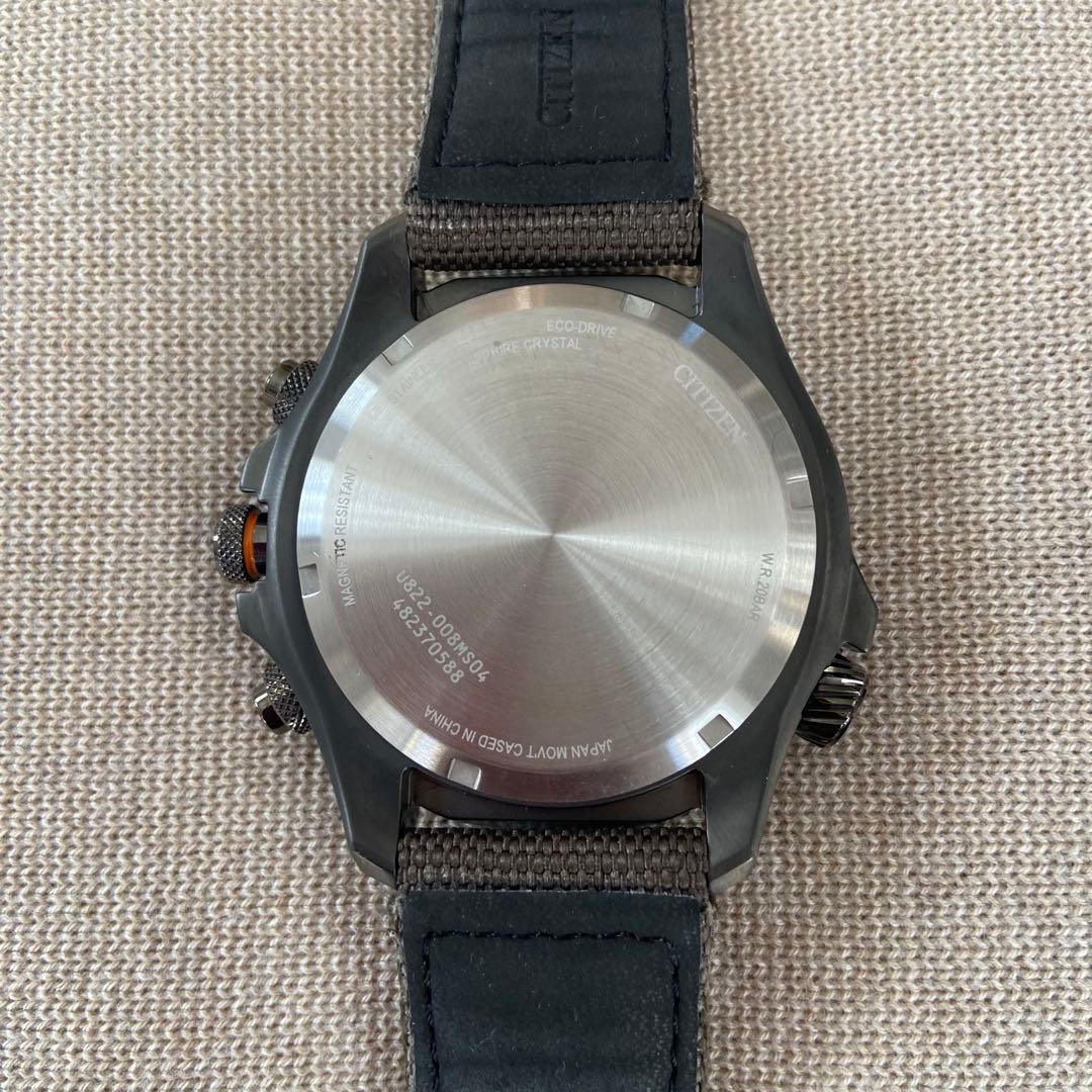 【美品】シチズン プロマスター LAND JV1005-02W 【美品】シチズン プロマスター LAND JV1005-02W