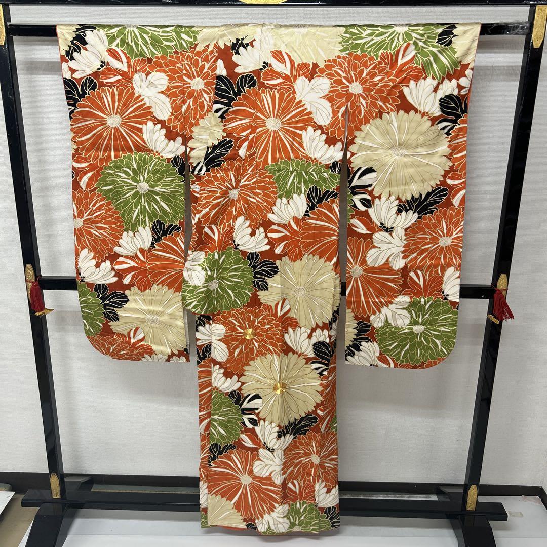 振袖 豪華金彩の美しい染め 大柄 着物MB-9915 - メルカリ