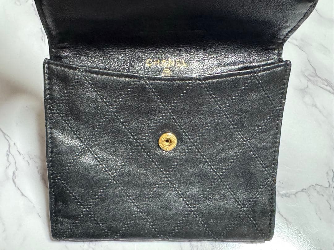 CHANEL ビコローレ 二つ折り財布 Wホック 高 品質 CHANEL ビコローレ 二つ折り財布 Wホック 高 品質