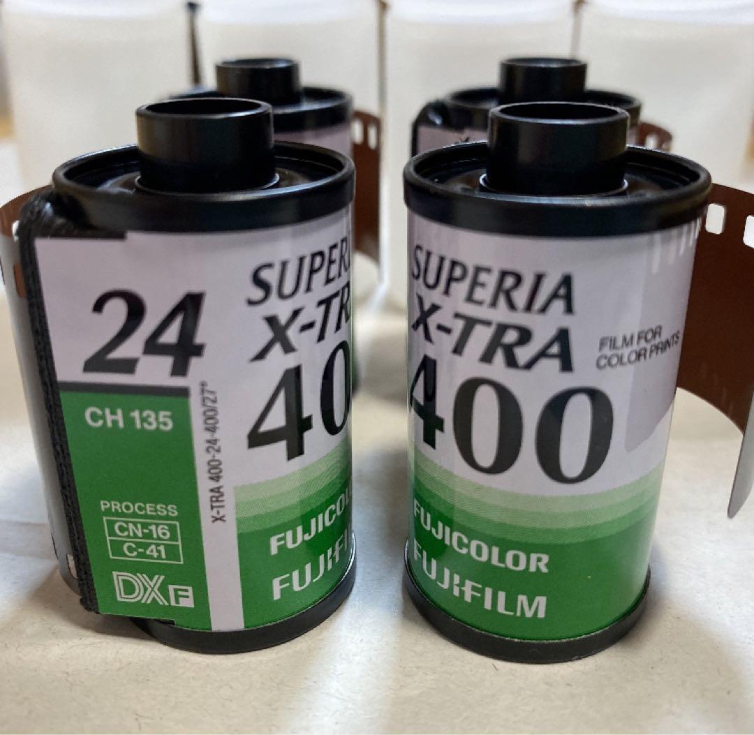 FUJIFILM SUPERIA X-TRA 400 フィルム 4本セット