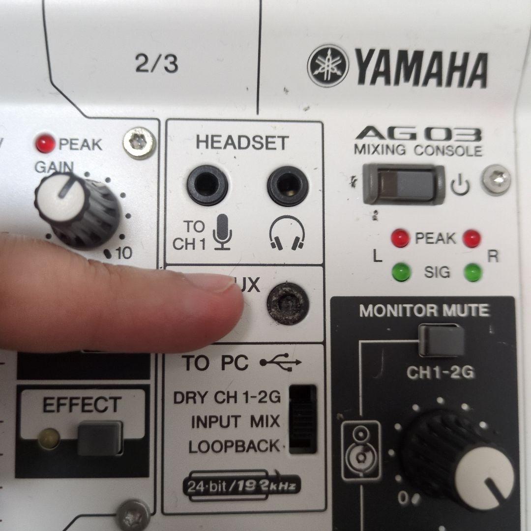 YAMAHA AG03 ジャンク - メルカリ