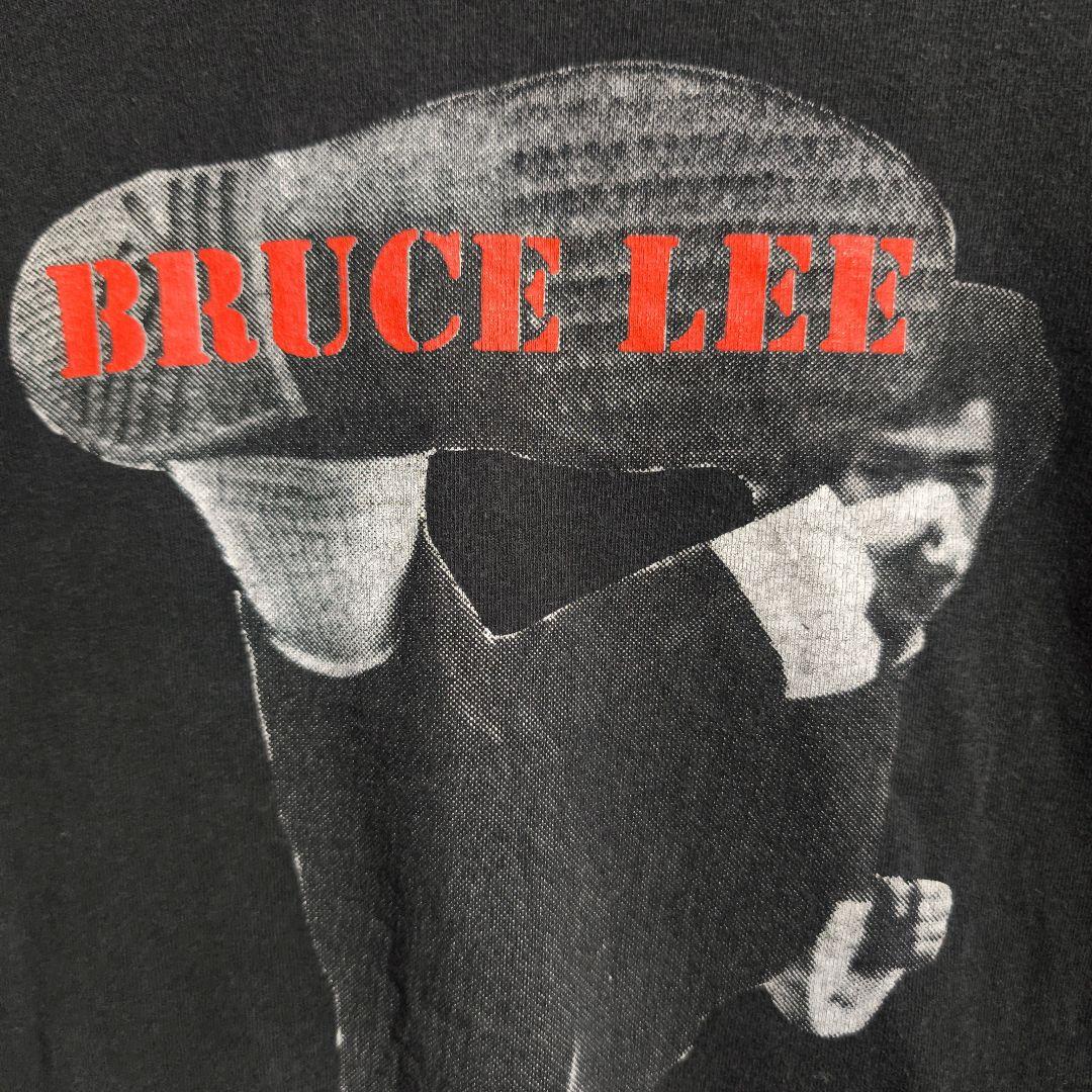 USA製 90s ブルースリー モスキートヘッド Tシャツ フェード グランジ USA製 90s ブルースリー モスキートヘッド Tシャツ フェード