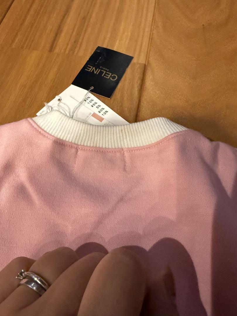 CELINE ピンク トップス スカートセット 90