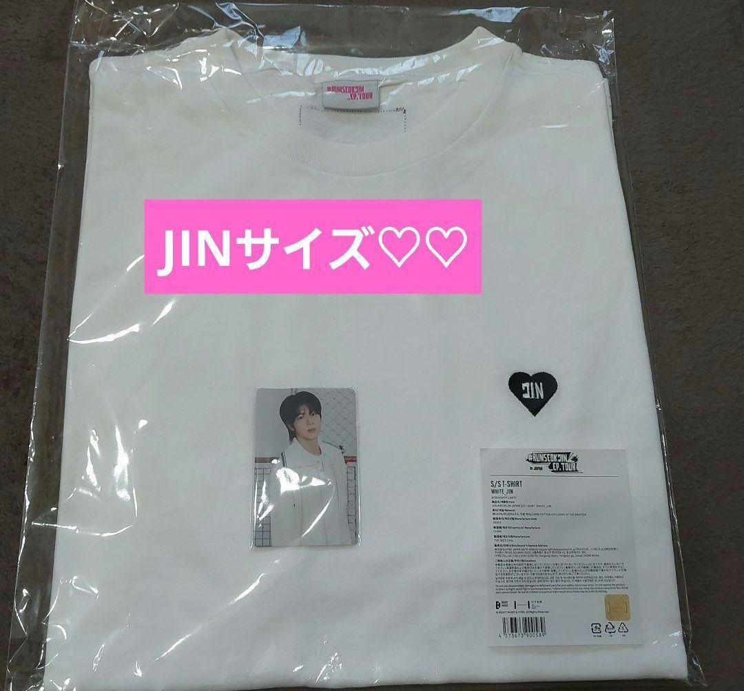 BTS JIN RUNSEOKJIN ツアーTシャツ JINサイズ - メルカリ