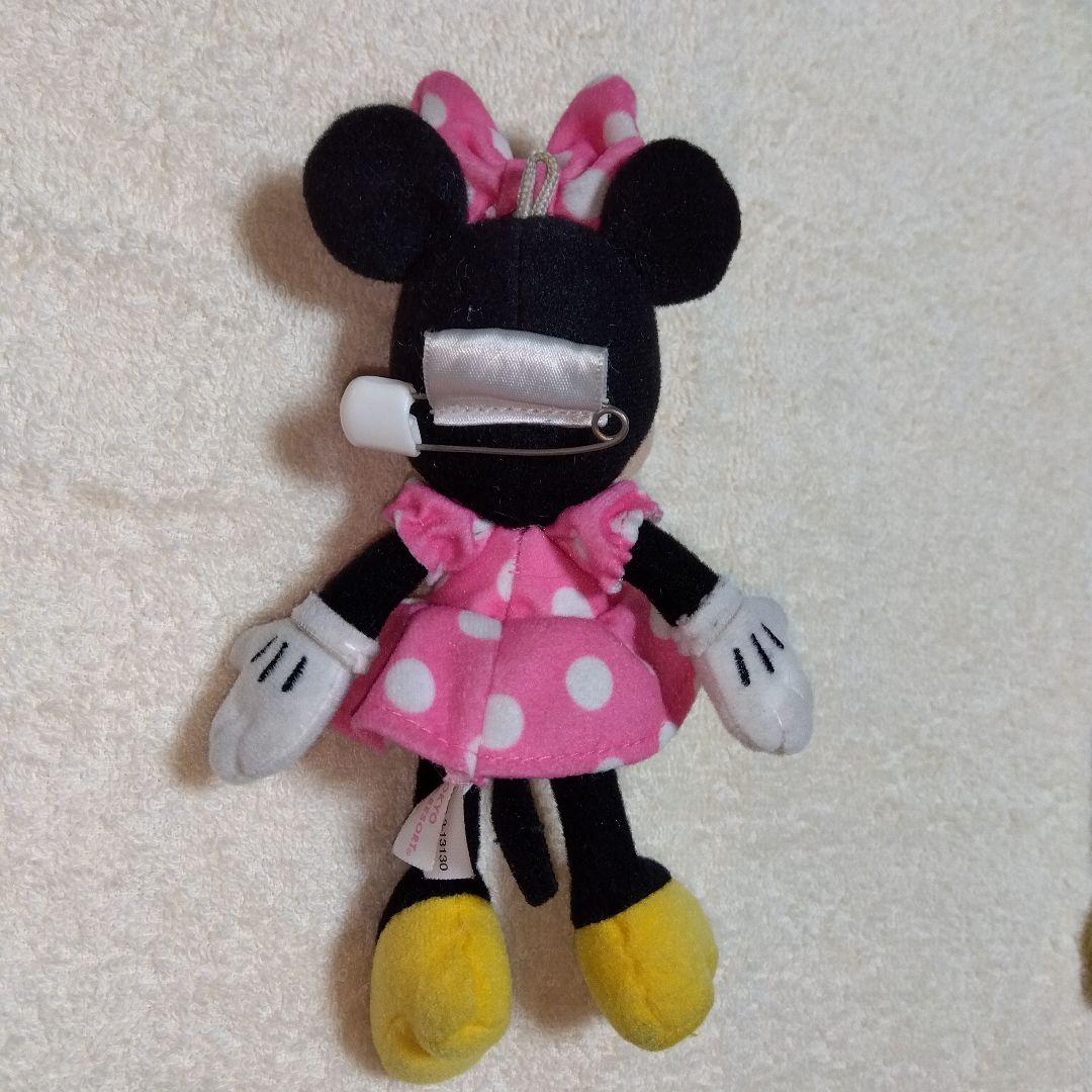 ディズニー ミニー ぬいぐるみバッジ - メルカリ