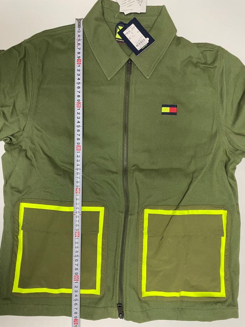 TOMMY X SUPERVSN フラッグバックロゴジャケット サイズS TOMMY X SUPERVSN フラッグバックロゴジャケット サイズS