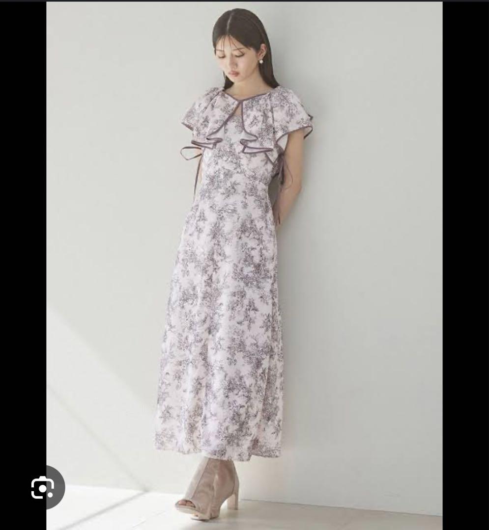 限定価格　SNIDEL 未使用　正規品　ラッフルボレロパイピングワンピース