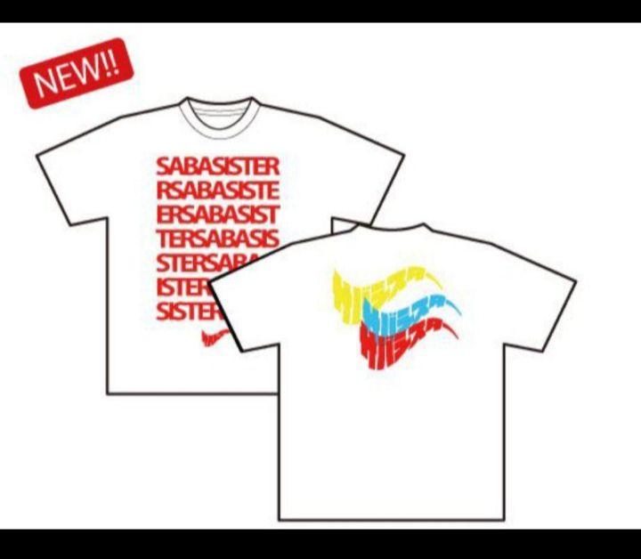 サバシスター Tシャツ 3色ロゴ XLサイズ