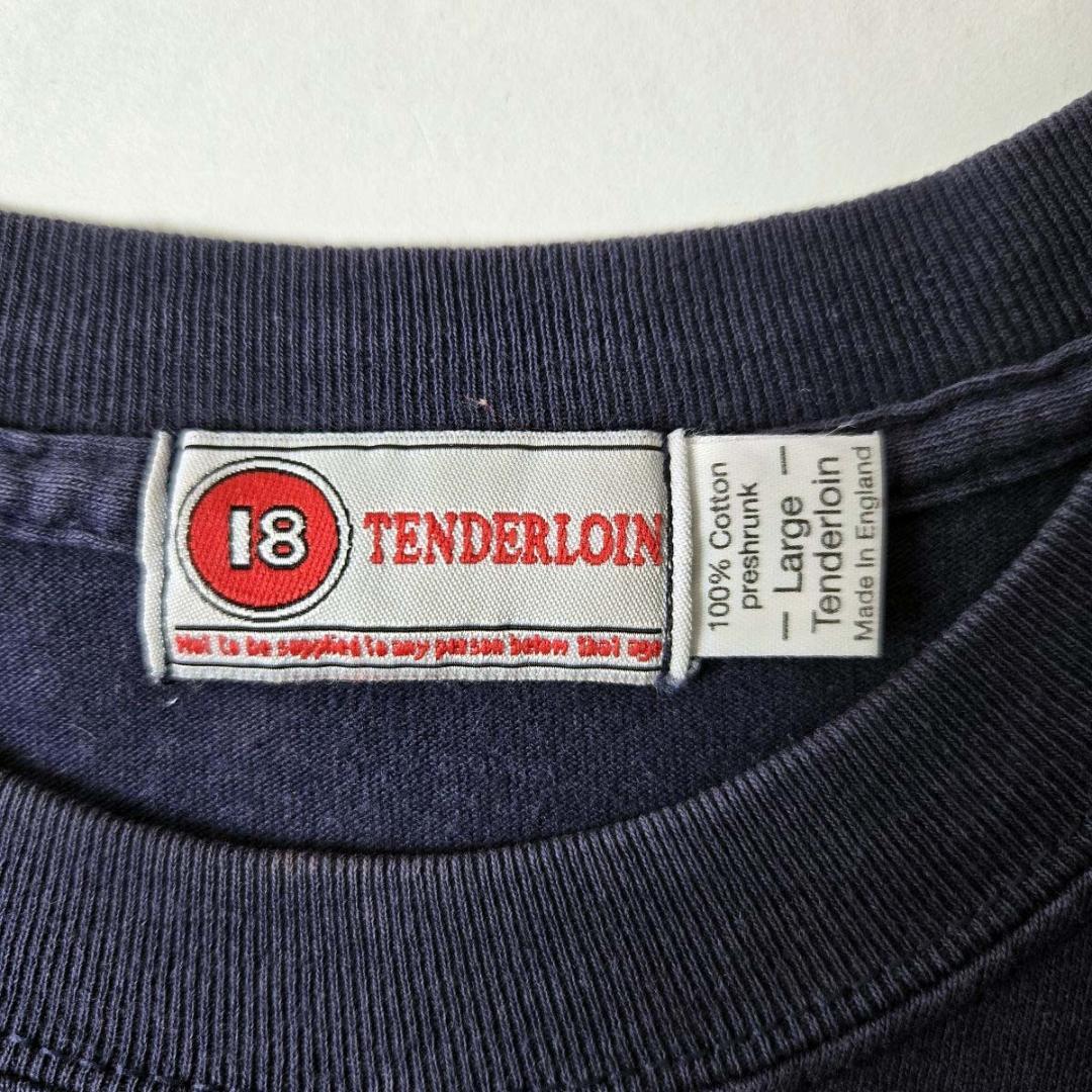 英国製 テンダーロイン TENDERLOIN CHIEFSヘビーコットンTシャツ