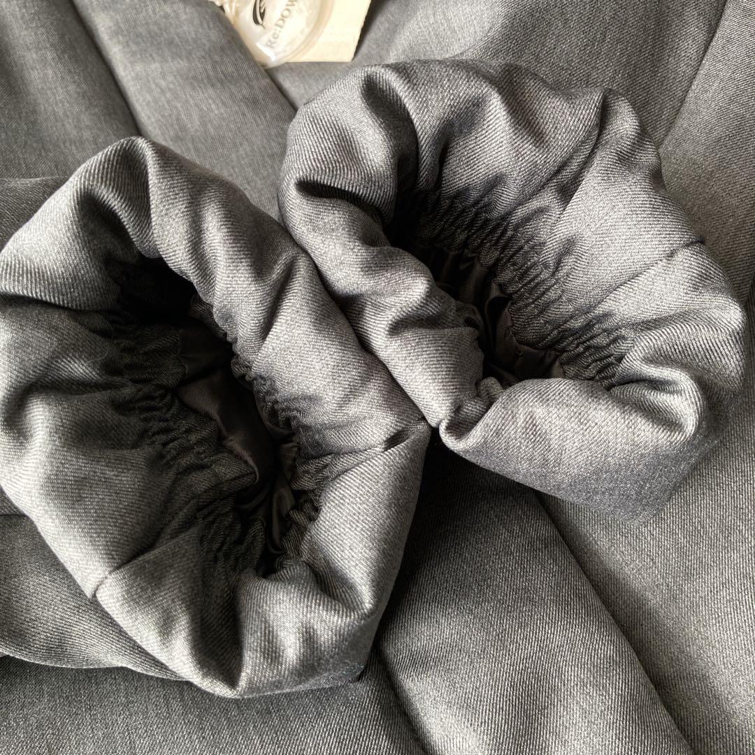 未使用級】INED 3WAY ミドルダウンコート ダウンジャケット グレー