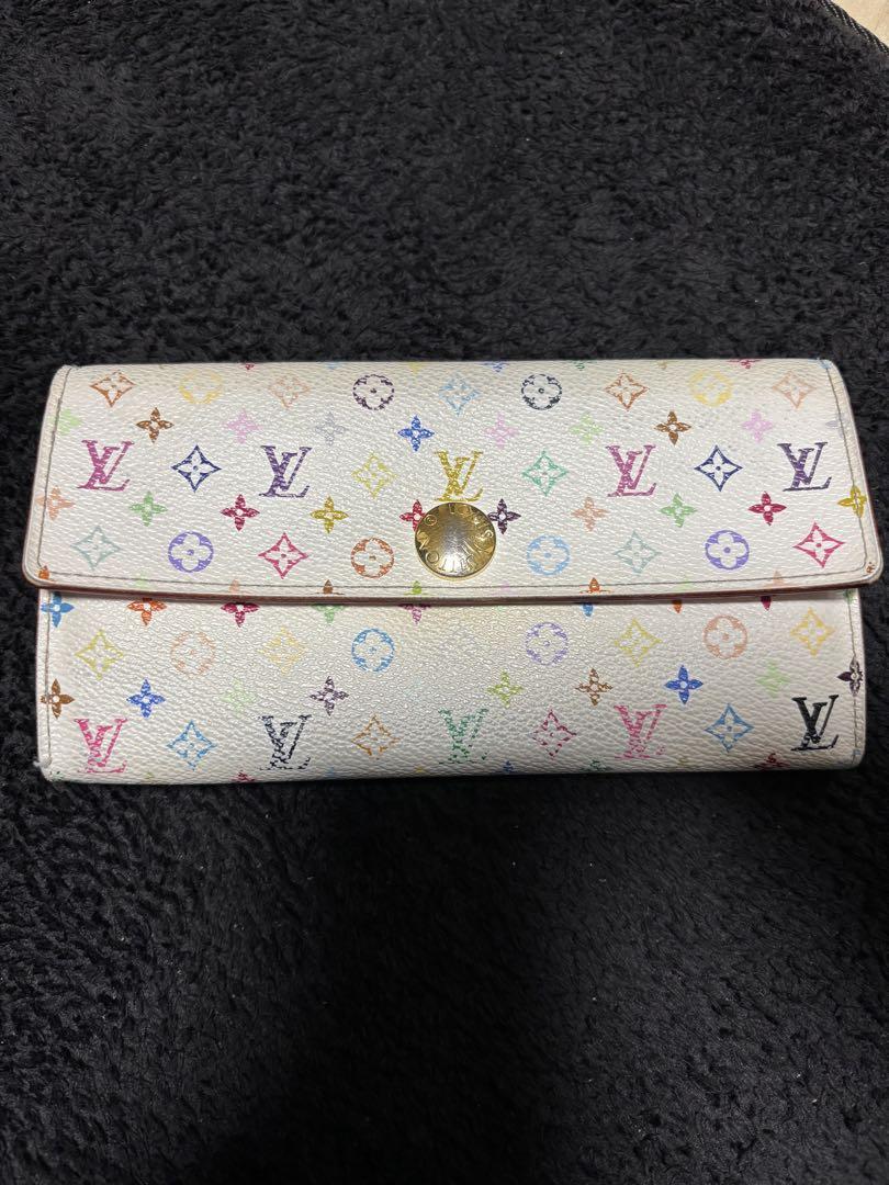 LOUIS VUITTON カラフル 二つ折り財布 正規通販 VUITTON LOUIS マルチカラー メルカリ - 二つ折り財布