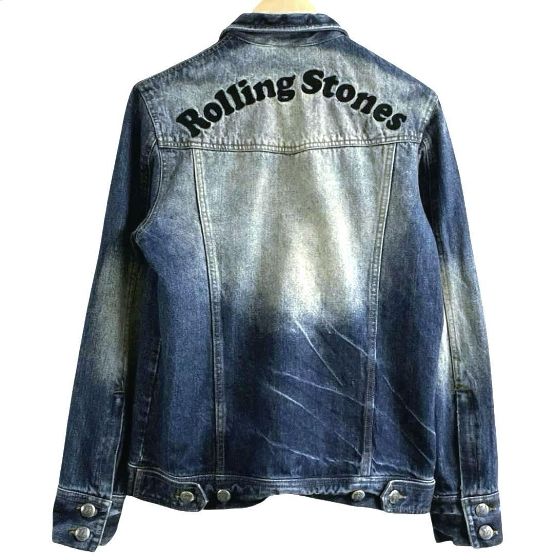 極美品 JACK ROSE×Rolling Stones デニムジャケット 4 極美品 JACK ROSE×Rolling Stones デニムジャケット 4