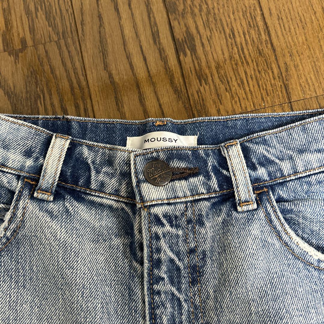 moussy デニムショートパンツ