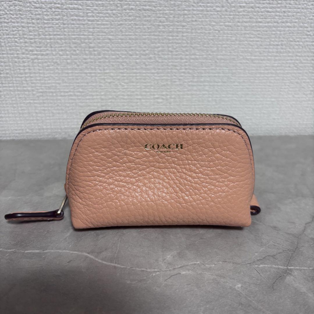 新品未使用 COACH コインケース ピンク レザー COACH ピンク レザー コインケース - メルカリ