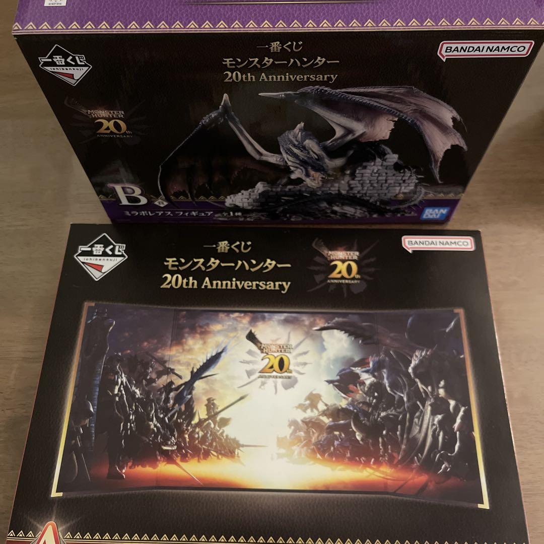 モンスターハンター 一番くじ　ビジュアルボード　ミラボレアス フィギュア