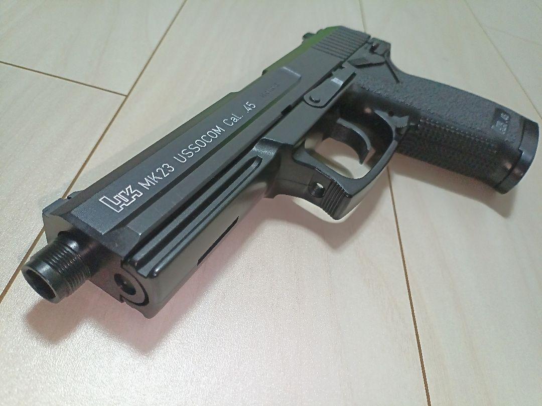 中古品】東京マルイ エアガン「ソーコム HK MK23」※セーフティ