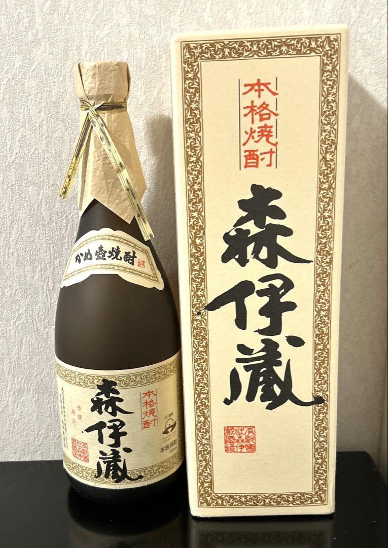 【匿名発送】本格焼酎　森伊蔵 720ml かめ壺焼酎　化粧箱付