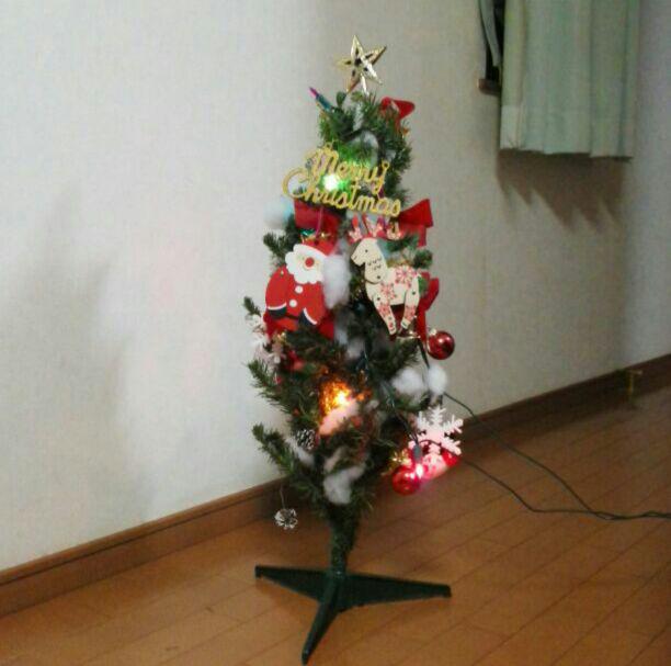 クリスマスツリー90㎝オーナメント付き☆