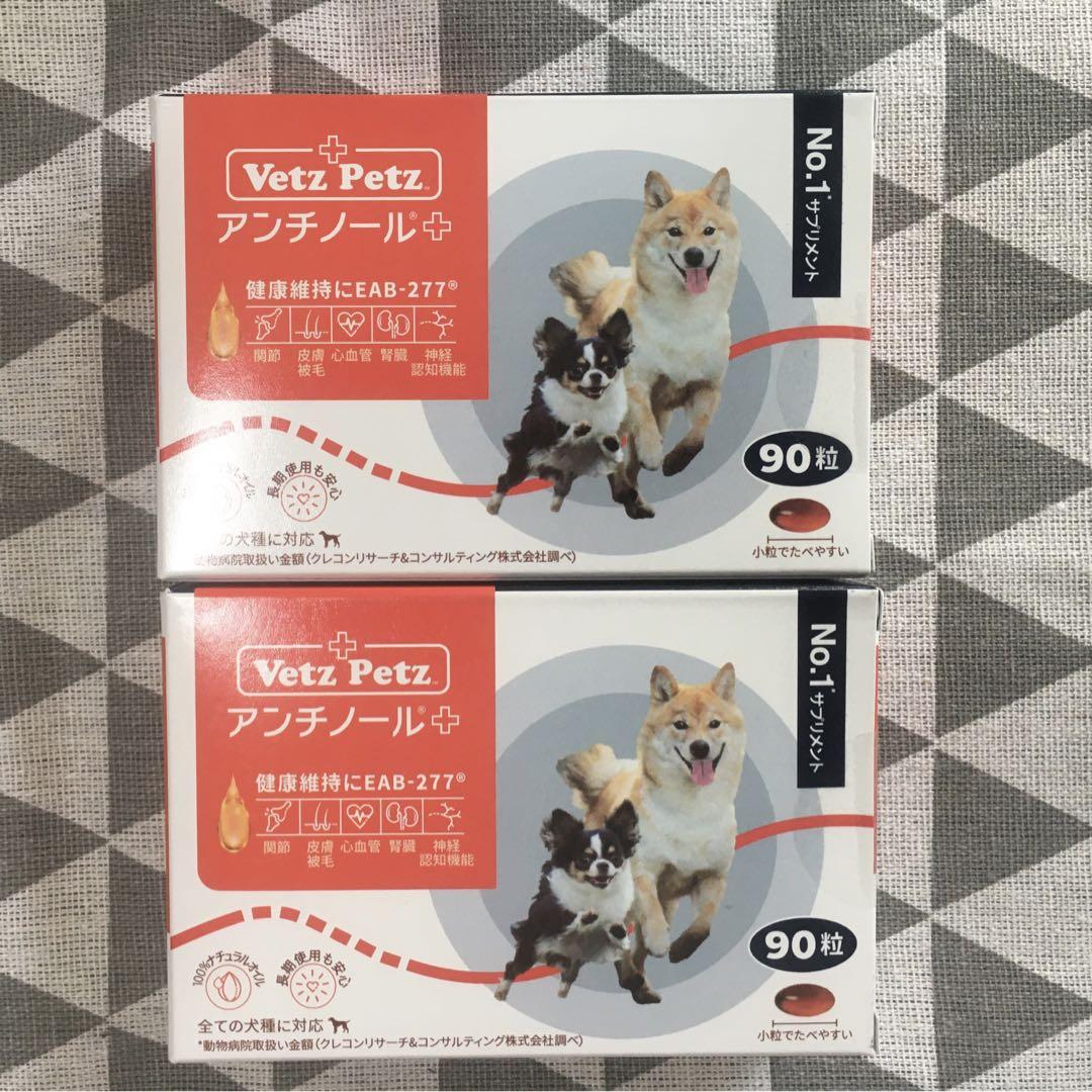 Vetz Petz 犬用 アンチノール 90粒 2箱