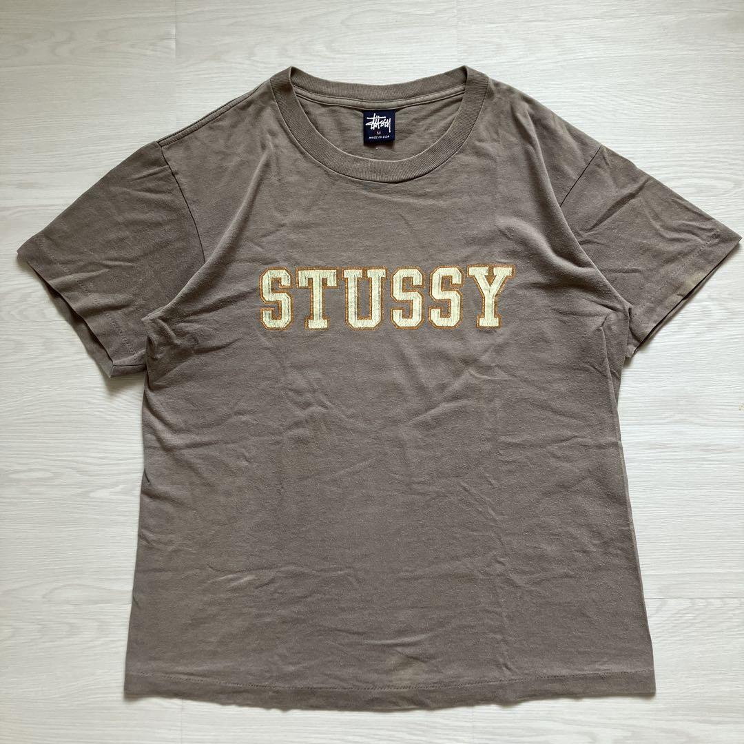 手数料安い USA製90sレア Tシャツ シングルステッチ Mサイズ STUSSY OLD トップス