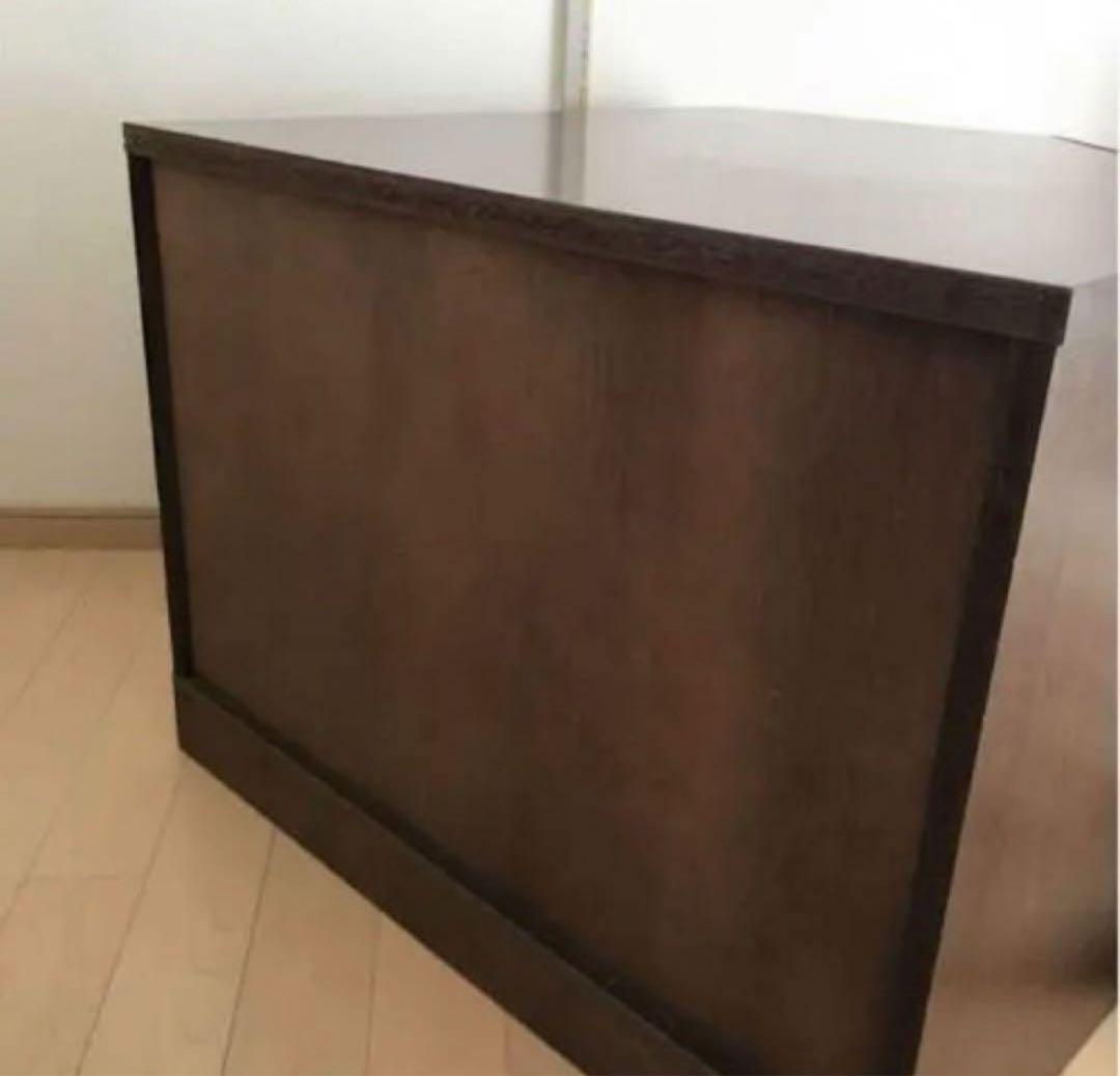 木製、収納ラック、コーナーラック　趣味の物を収納したり、上に飾ったり
