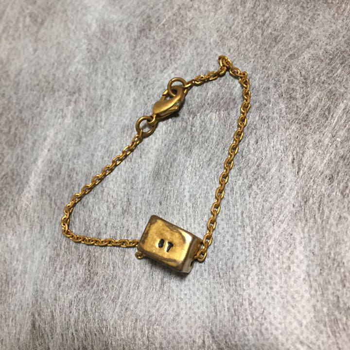 serge thoraval 雪解けゴールドブレスレット