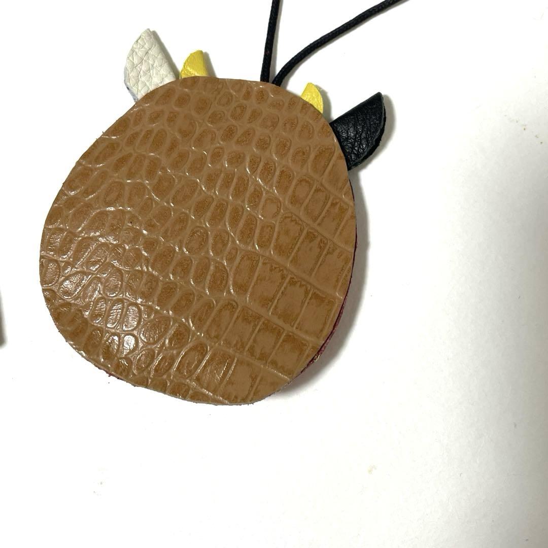 新品★大きいだるまチャーム★本革カードケース★ 他チャーム