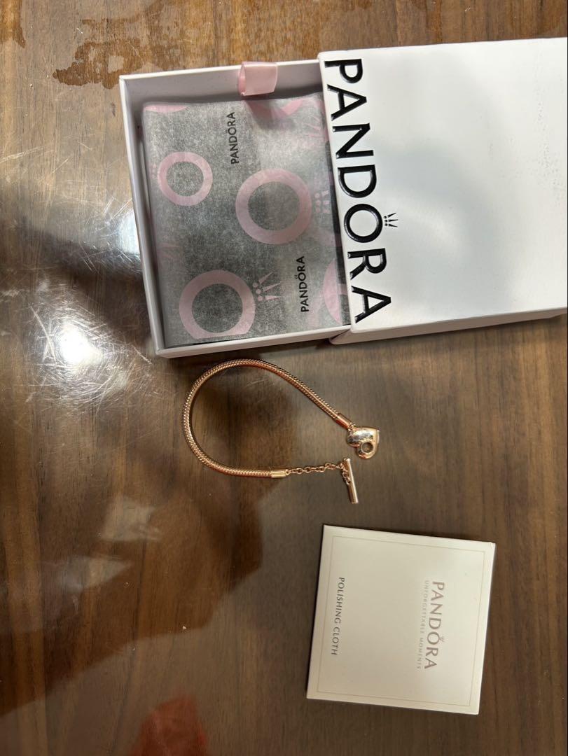 Pandora ローズゴールド ブレスレット