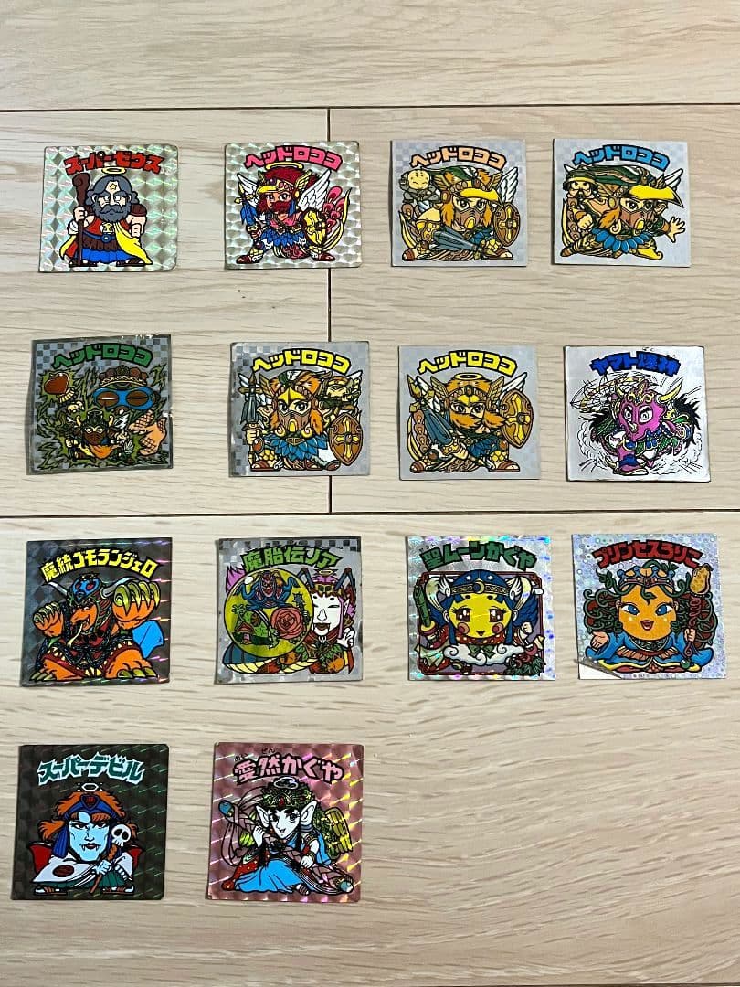 【当時物】旧ビックリマン まとめ売り 74枚 【アルバム付】