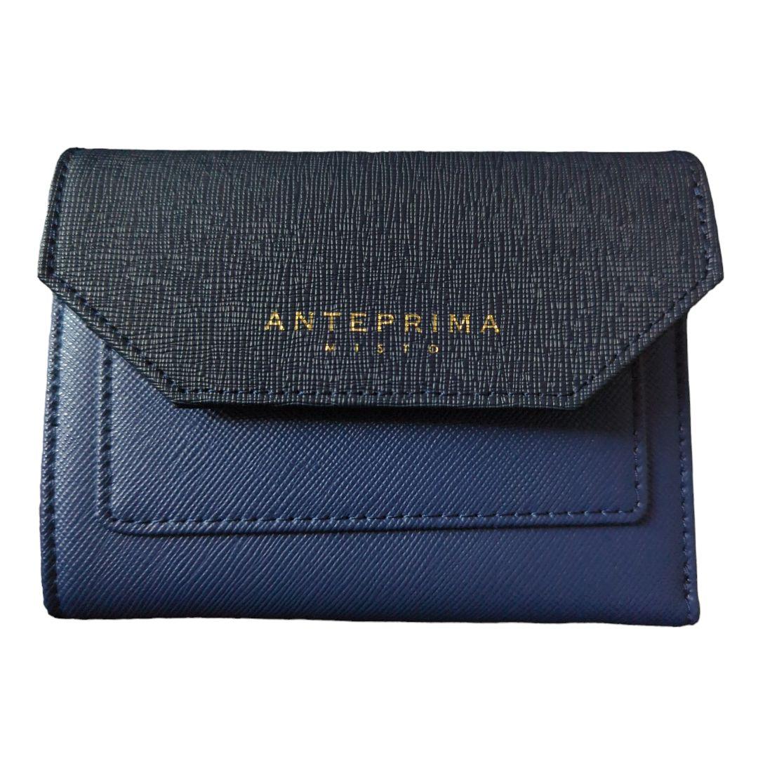 ☆極美品☆ ANTEPRIMA MISTO サフィアーノ ブロッコ 三つ折り財布 ☆極美品☆ ANTEPRIMA MISTO サフィアーノ ブロッコ 三つ折り財布