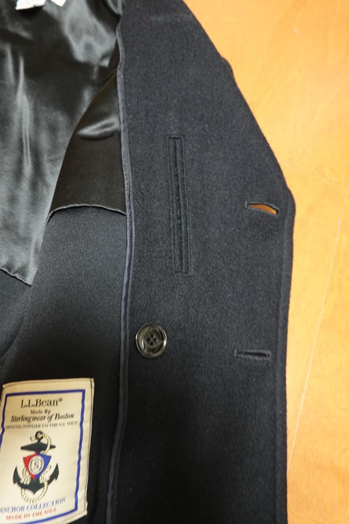 ＬＬ Ｂｅａｎ　エルエルビーン　ウールピーコート　Ｍ　USA製　美品