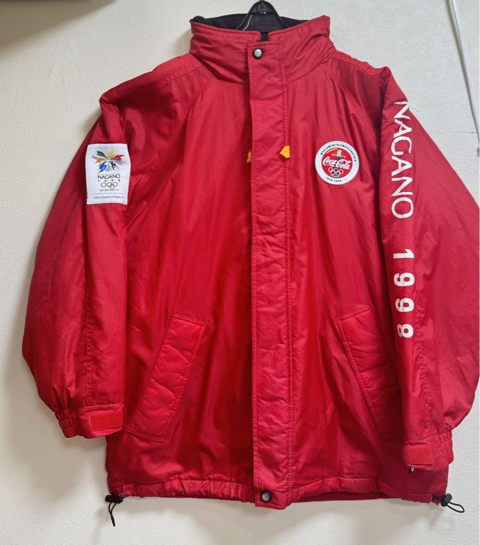 1998年 長野オリンピック コカ・コーラ ジャケット Fサイズ NAGANO