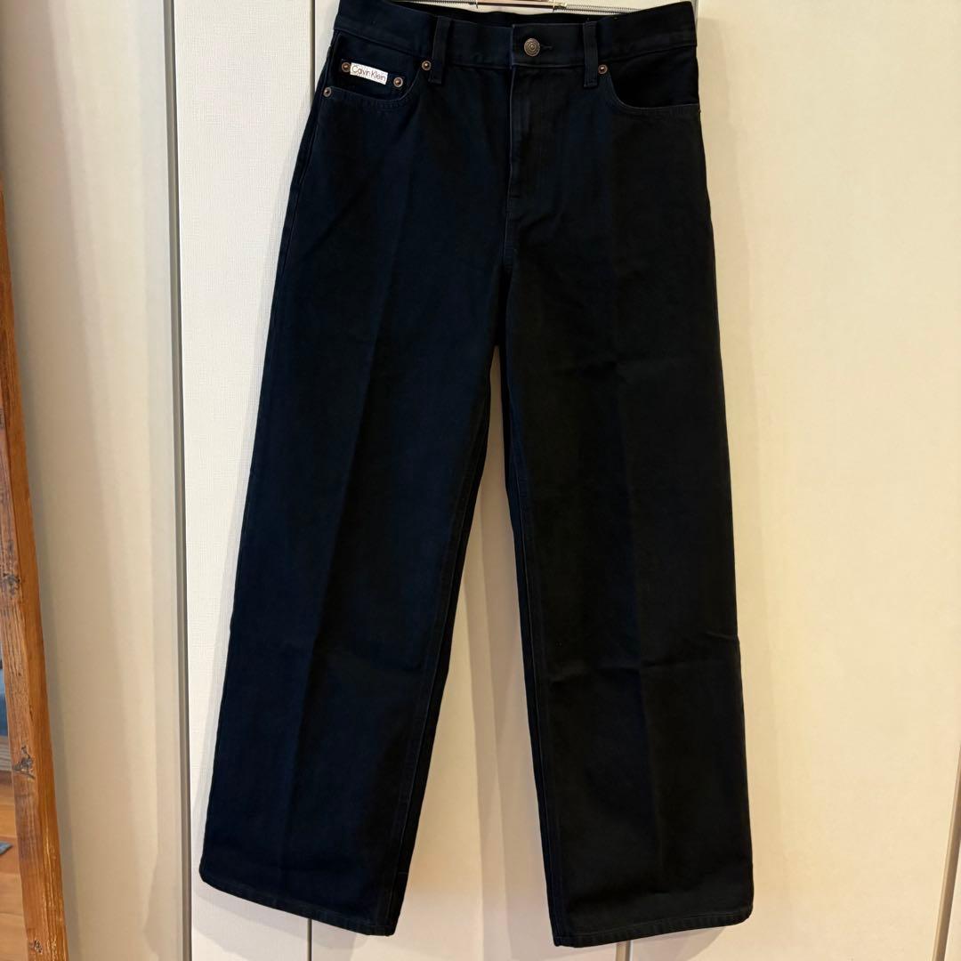 Low Rise Baggy Jeans 24 ブラック
