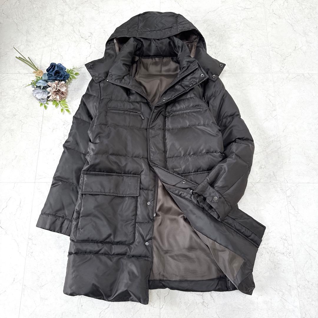 美品☆HIROKO KOSHINO コシノヒロコ ダウンロングコート 40サイズ 美品☆HIROKO KOSHINO コシノヒロコ ダウンロングコート 40サイズ