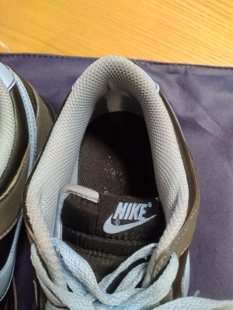 NIKE ダンク ゴルフシューズ　水色　25.5