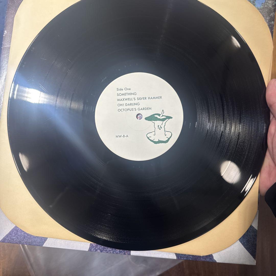 The Beatles Abbey Road レコード逆向き