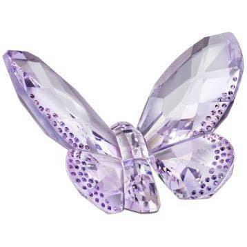 SWAROVSKI フィギュリン チョウ Jewel Violet インテリア小物