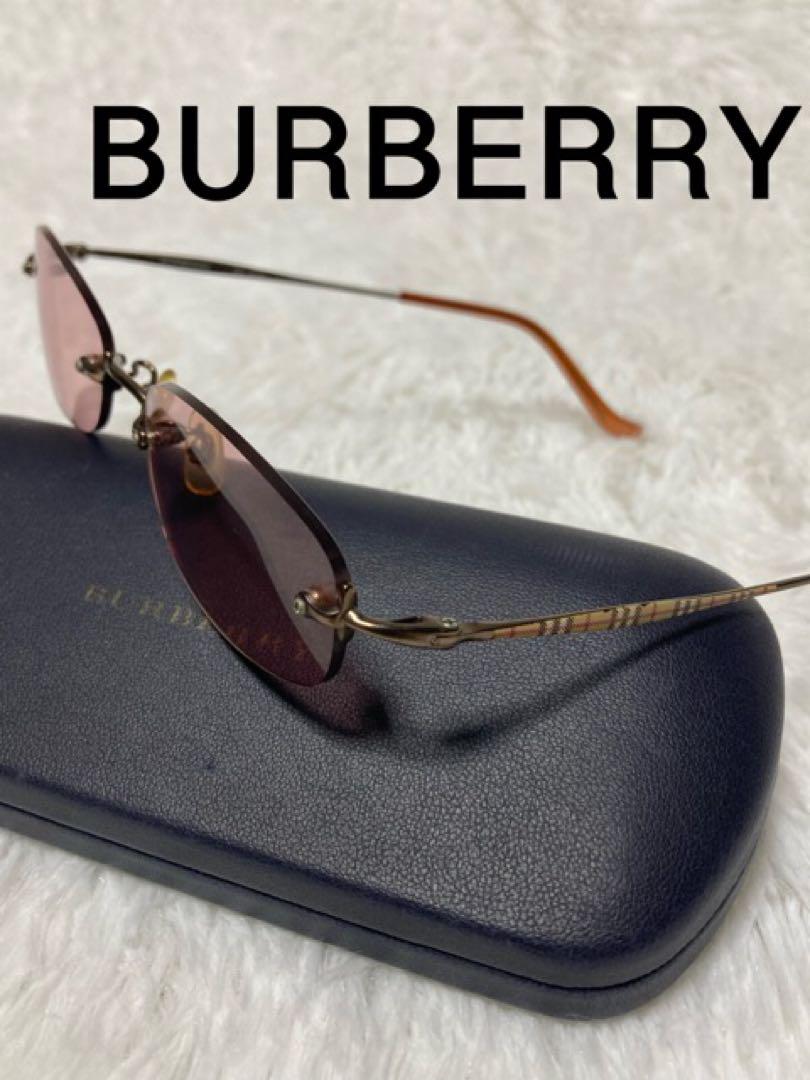 希少デザイン✨️　美品　BURBERRY　サングラス　ノバチェック　べっ甲　春夏 BURBERRYバーバリー☆ノバチェックテンプルサングラス - メルカリ