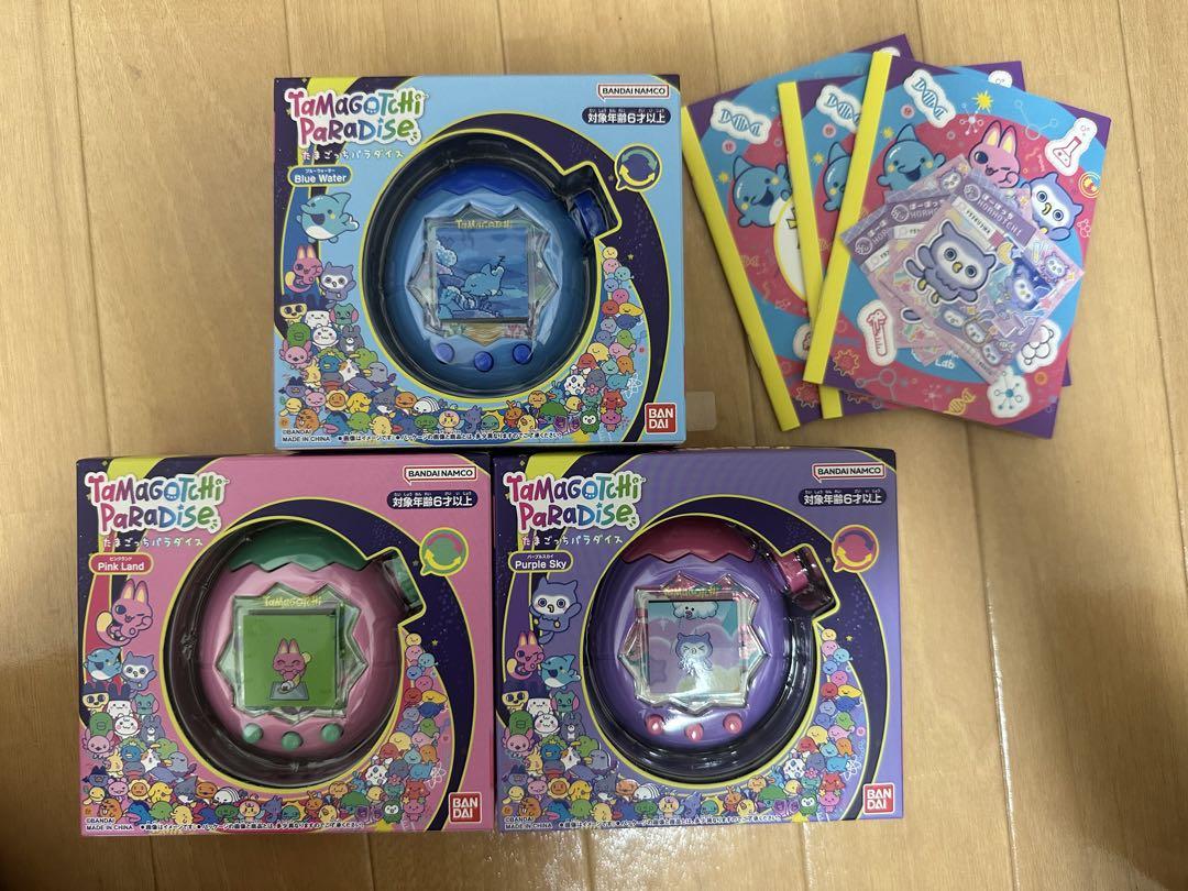 たまごっちパラダイス 全種３セット 新品未開封 早期購入特典付き